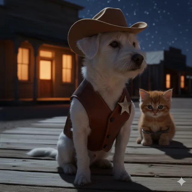 There’s a new sheriff in Bark-town